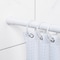 Zenith Metal Zenna Home Shower Curtain Rod 72 in. L White 506W - alternate 2